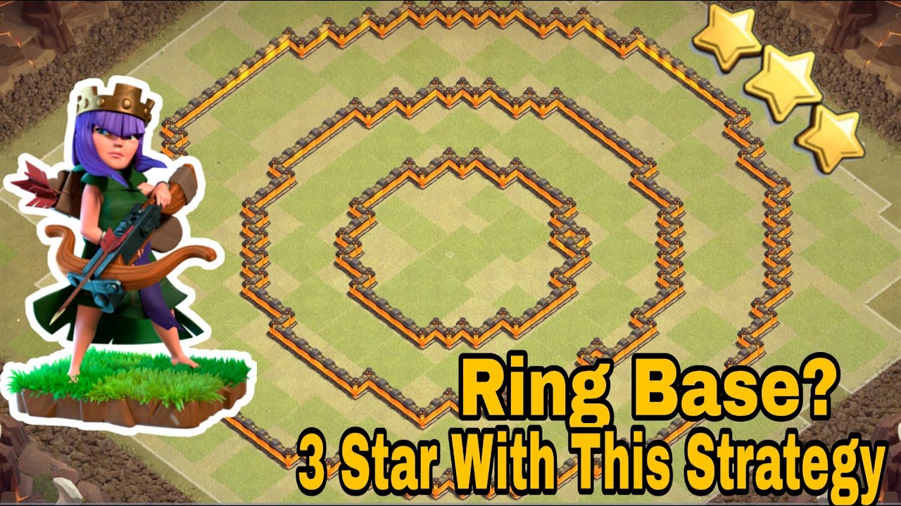 How To 3 Star Th10 Ring Base | Defeat Th10 Ring Bases With This Strategy | Berserk Gamer