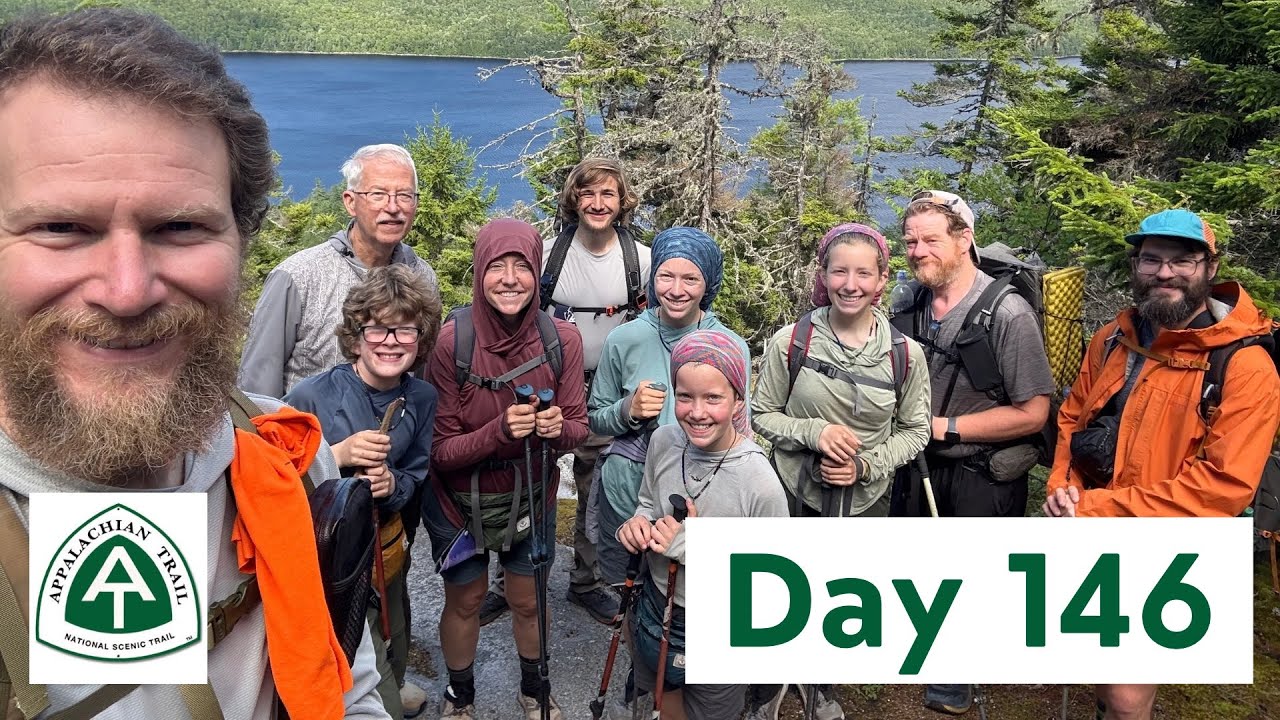 AT Thru Hike Day 146 - Tramily tent city for the win