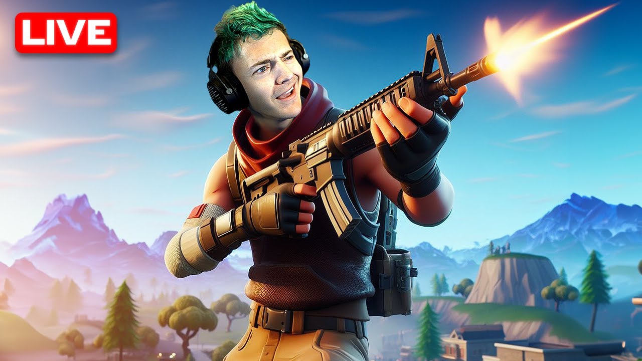 Ninja Fortnite Lobby Domination Stream - Chapter 5 - Live