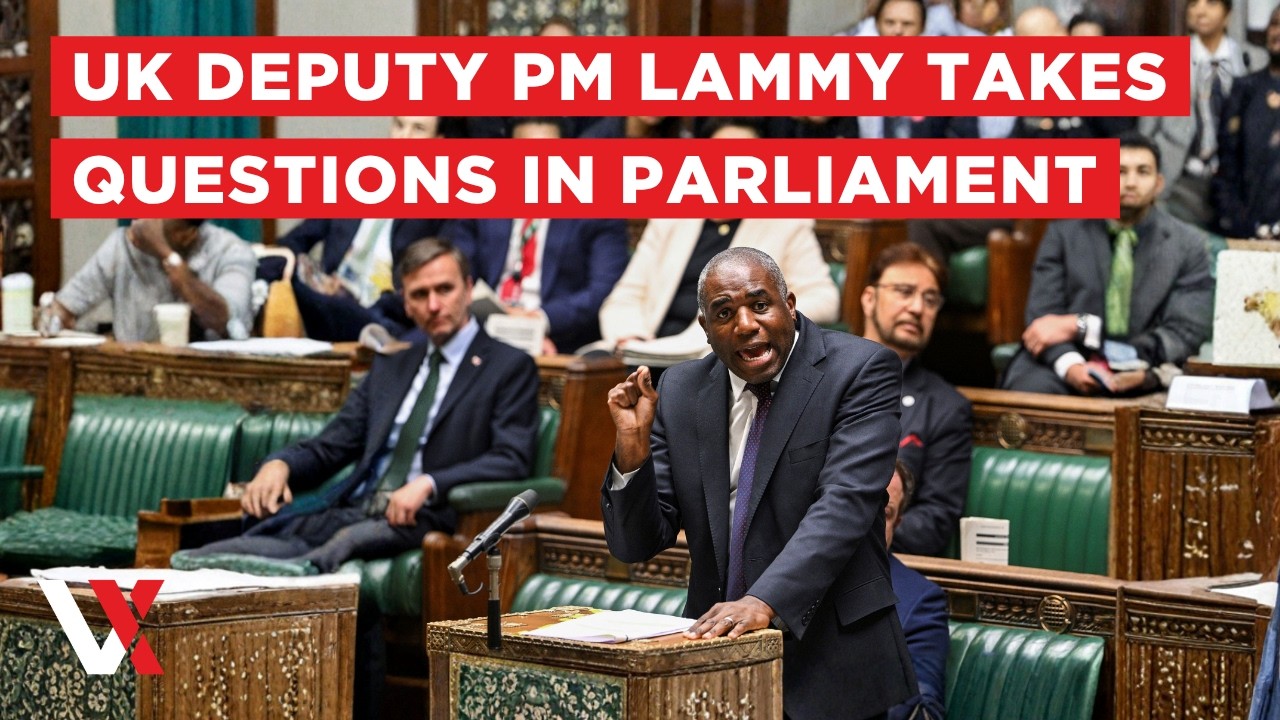LIVE | Deputy PM David Lammy Faces Questions in Parliament as Starmer Attends G7 | VERTEX