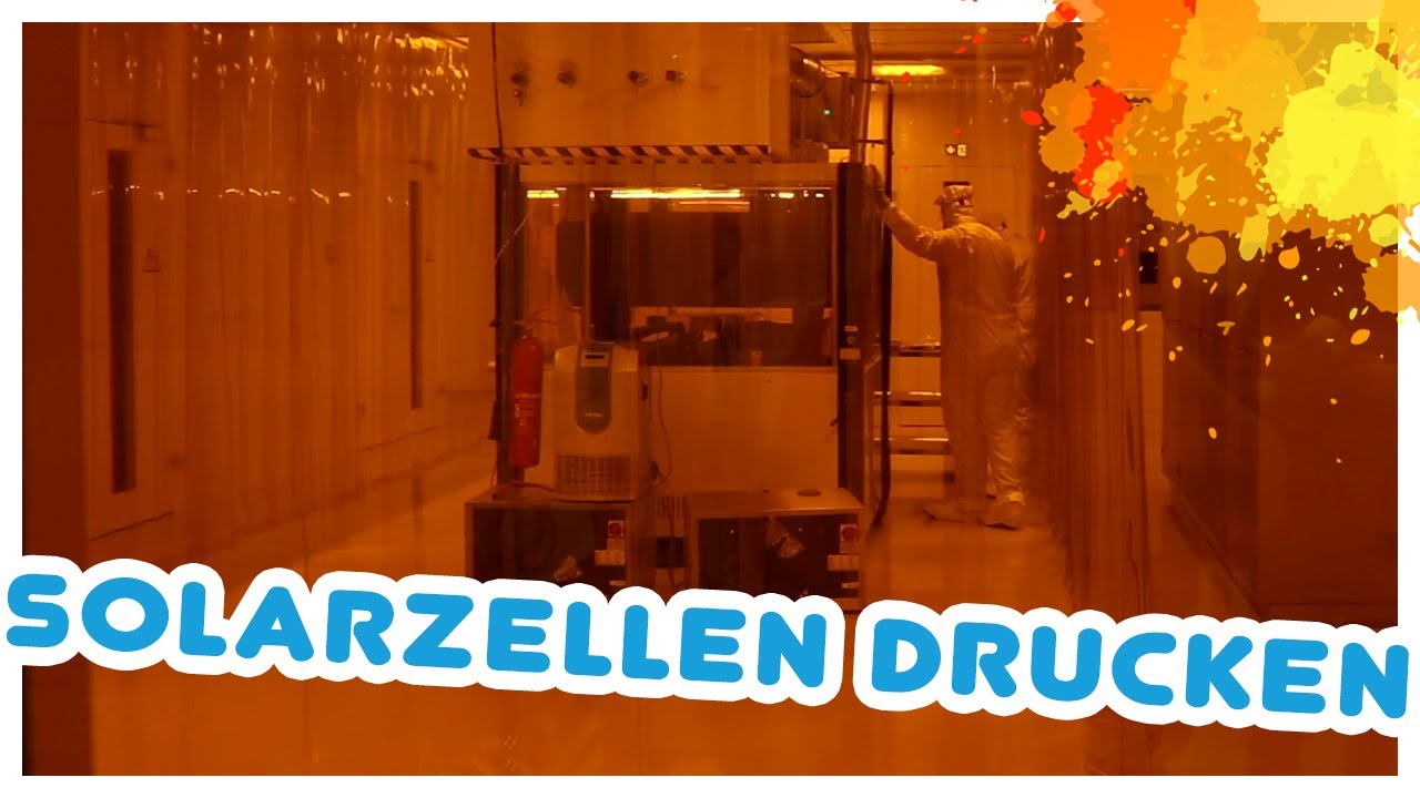 Radio TEDDY im Helmholtz Zentrum Berlin | Solarzellen drucken
