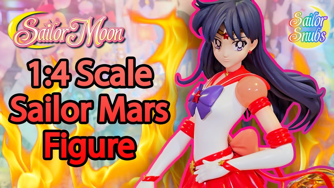 Gakabox Collectibles 1:4 Scale Resin Statue! Eternal Sailor Mars Unboxing and Review! (セーラームーン)