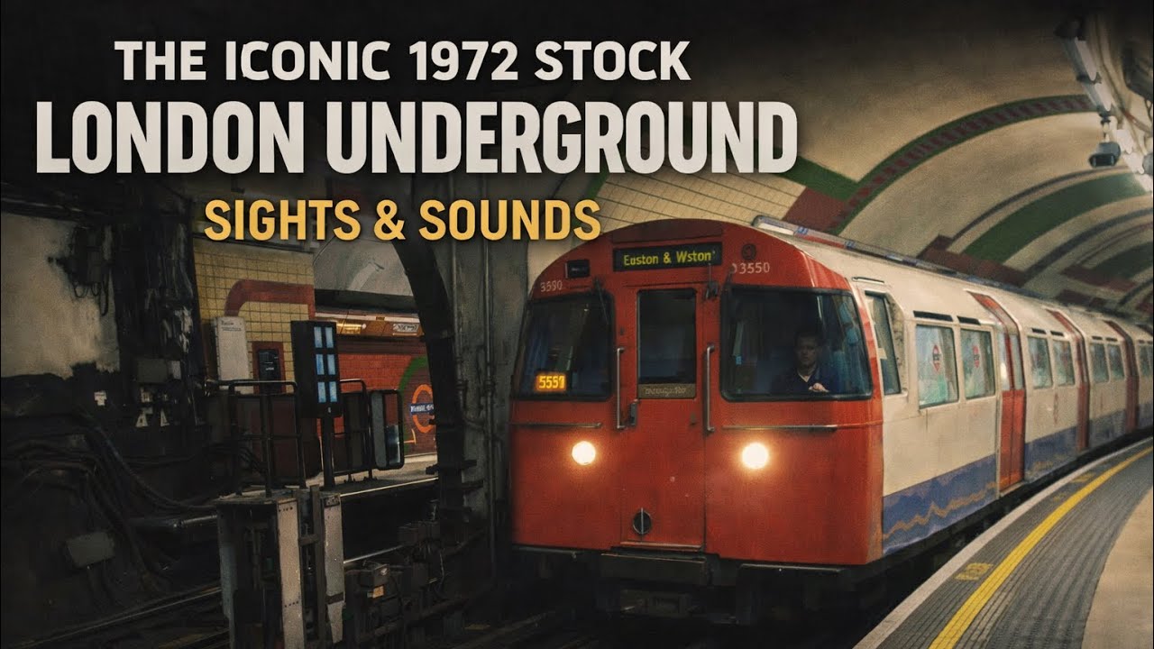 The Iconic 1972 Stock | London Underground Sights & Sounds