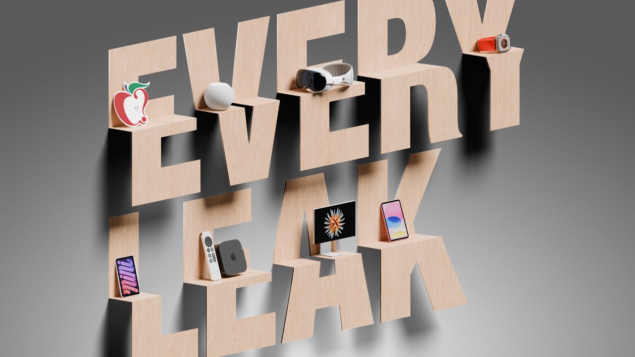 Apple&rsquo;s MASSIVE Hardware Leak &ndash; 7 Unannounced Products Revealed!