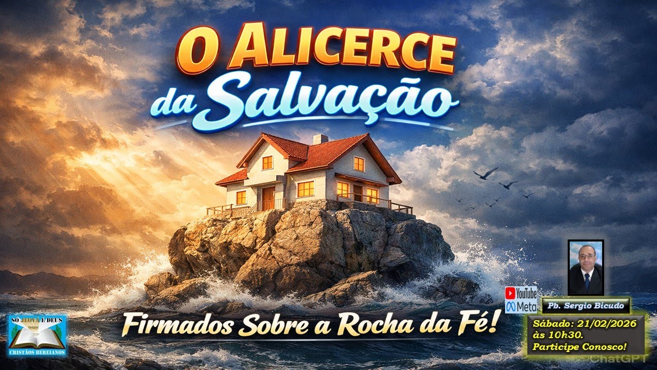 O ALICERCE DA SLVAÇÃO!
