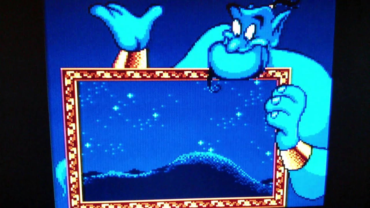 SEGA Game Gear Consolization, Aladdin demo
