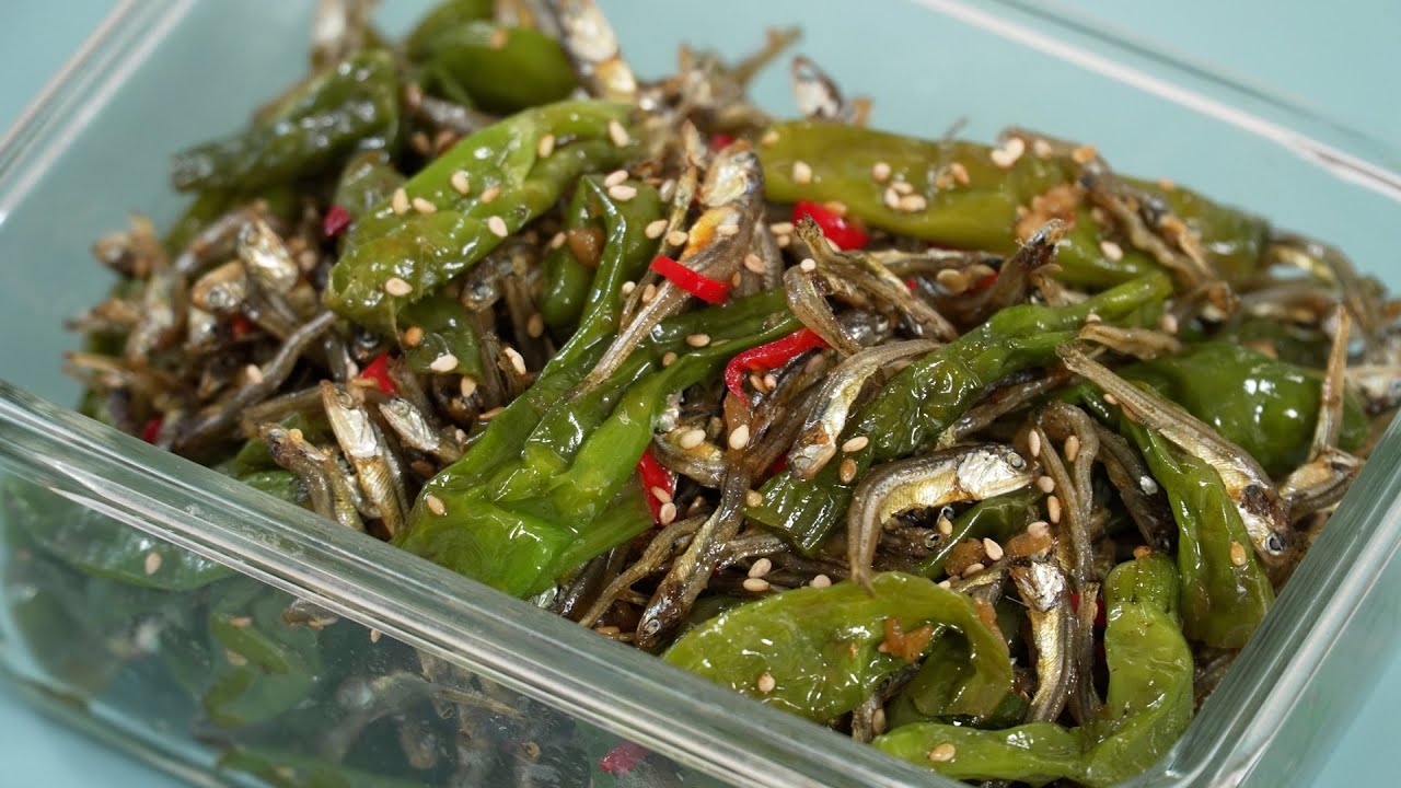 멸치볶음 보다 맛있는 꽈리고추 멸치조림 한번 맛 보면 멈출수 없어요😂 쉽고 간단하게 만드는 방법