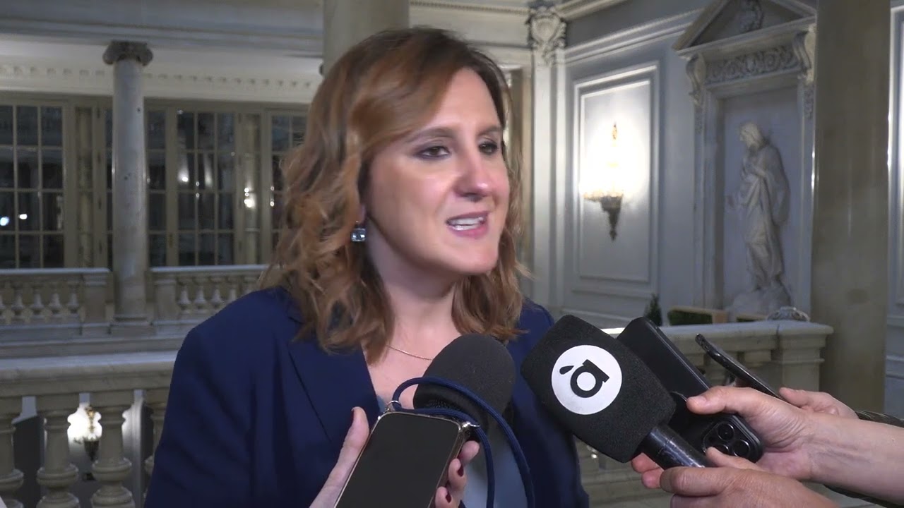 María José Catalá. Soterrament de les vies de Serreria. (10/04/2025)