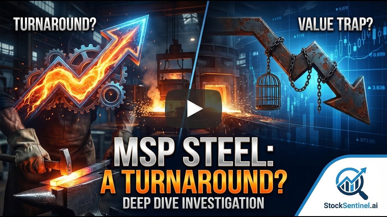 MSP Steel turnaround or value trap? Deep dive into MSP Steel and Power.