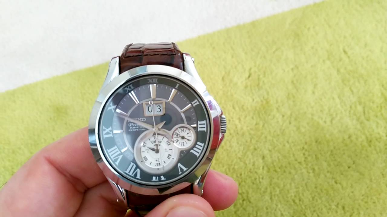 Seiko Kinetic Premiere Perpetual Kol Saati İncelemesi