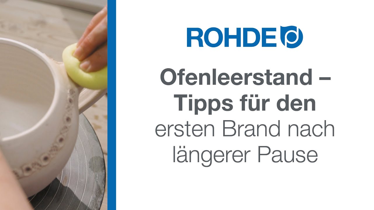 Ofenleerstand – Was ist zu beachten nach einer Brennpause?