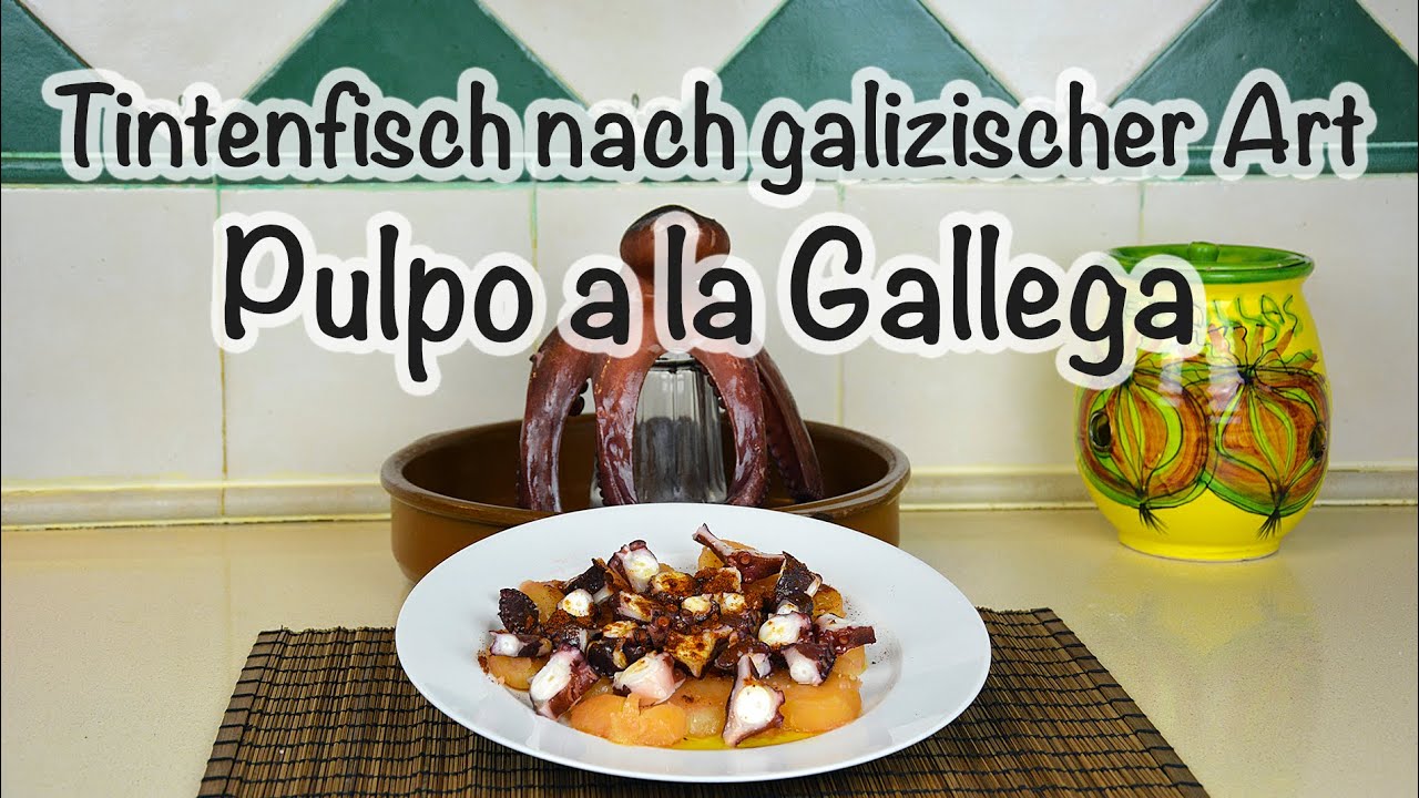 Tintenfisch nach galizischer Art / Pulpo a la Gallega