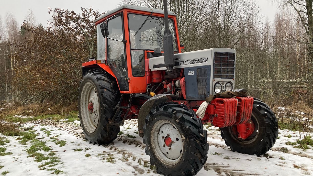 Belarus 825 ja vähän ajelua