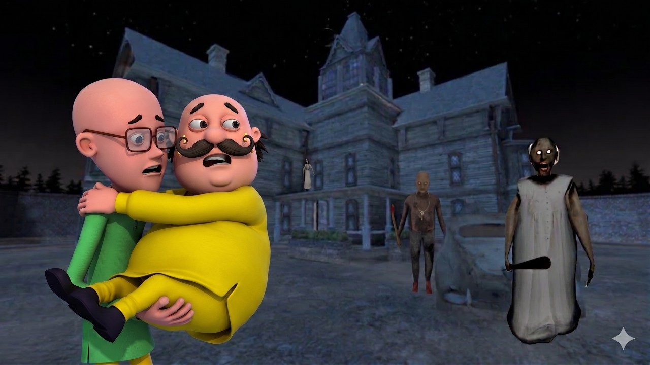 Motu Patlu Aur Granny Ka Attank !