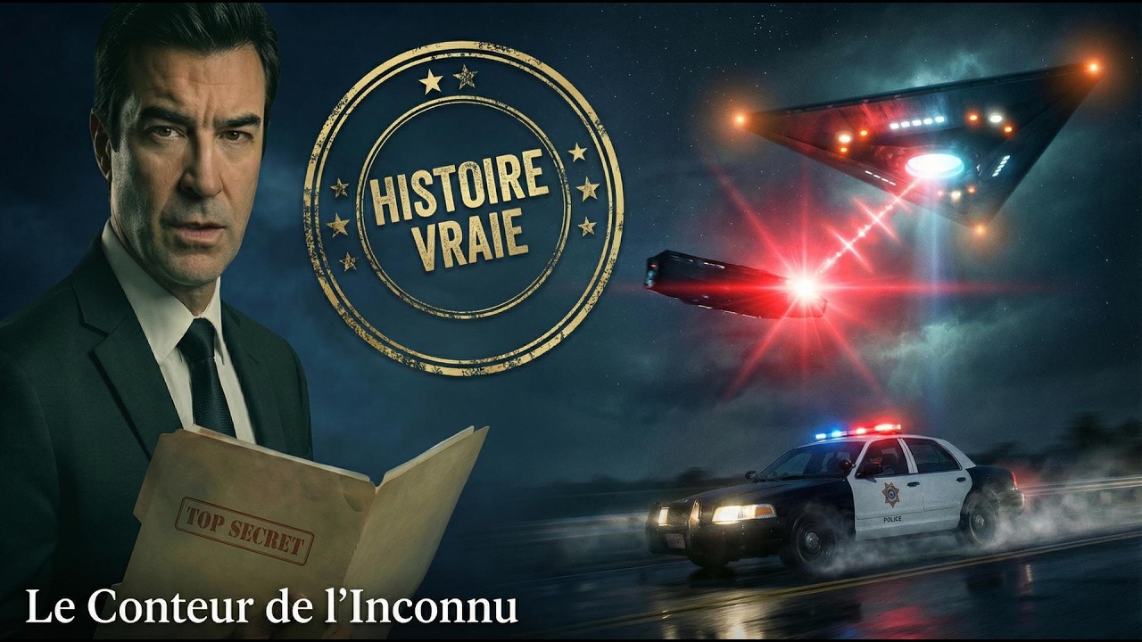 Deux OVNIs dialoguent par flashs lumineux — les policiers n'en croient pas leurs yeux