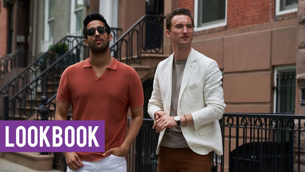 Spring Summer Men's Lookbook with Sami Slimani | Outfit Inspiration