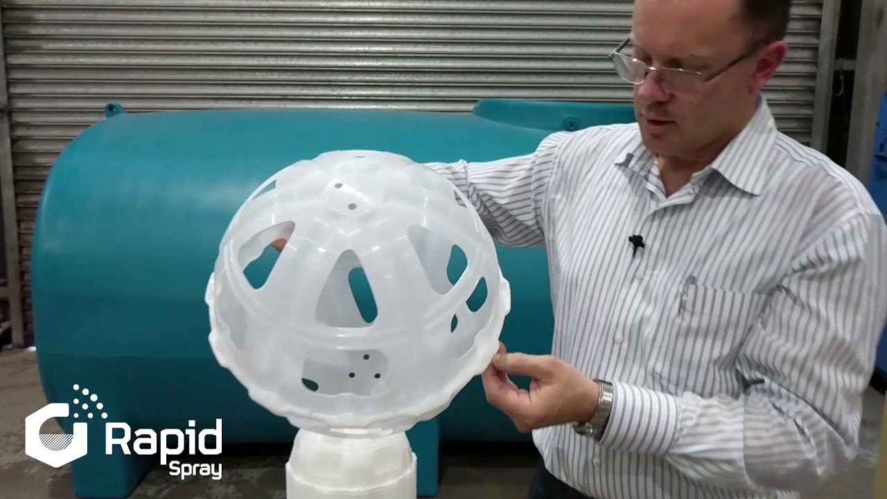 How to Assemble the Large Ball Baffle by Rapid Spray