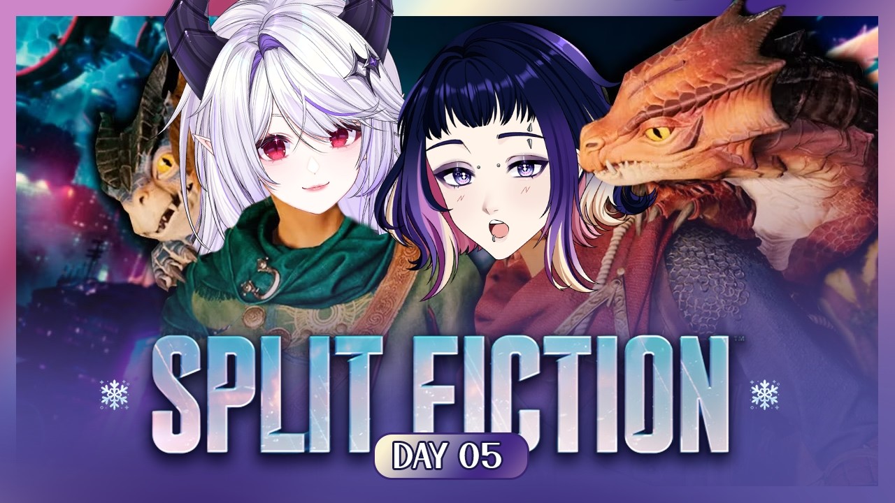Split Fiction w/ @MatriarchXaramaliss  ❅ Day 5! More Dragoooonnnnnssssss! ⋆⁺₊❅