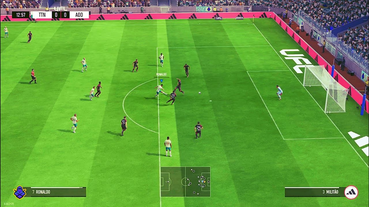 UFL (PS5) - TITANS FC vs ADIDAS FC