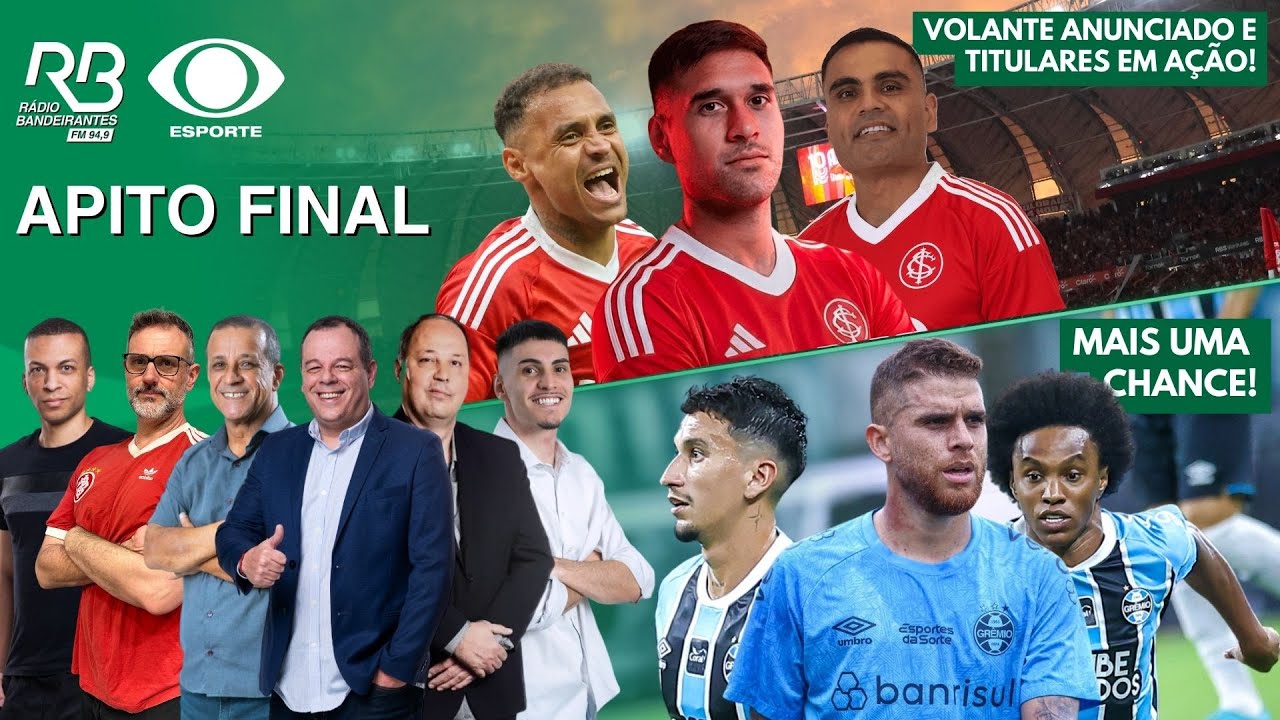 VILLAGRA ANUNCIADO E DIA DE JOGO! | GRÊMIO ENTRA EM CAMPO COM TIME RESERVA! | Apito Final (21/01/26)