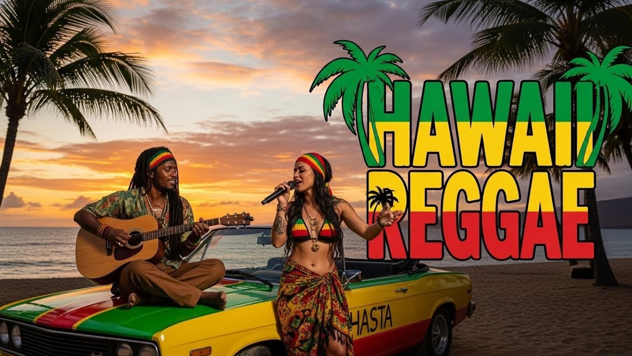 LIVE Hawaiian Reggae Music • Calm Island Vibes for Work & Study