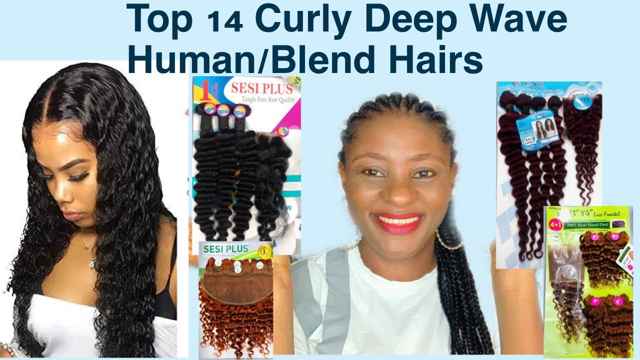 Deep Wave Packet Hairs|Top 14 Curly Human/Blend Hairs Deep Wave