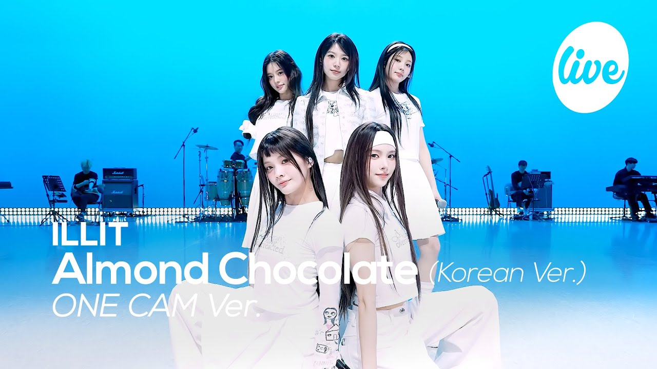 [4K] ILLIT(아일릿) “Almond Chocolate (Korean Ver.)” (ONE CAM Ver.) Band LIVE 🤍🍫🤍 [it’s KPOP LIVE 잇츠라이브]