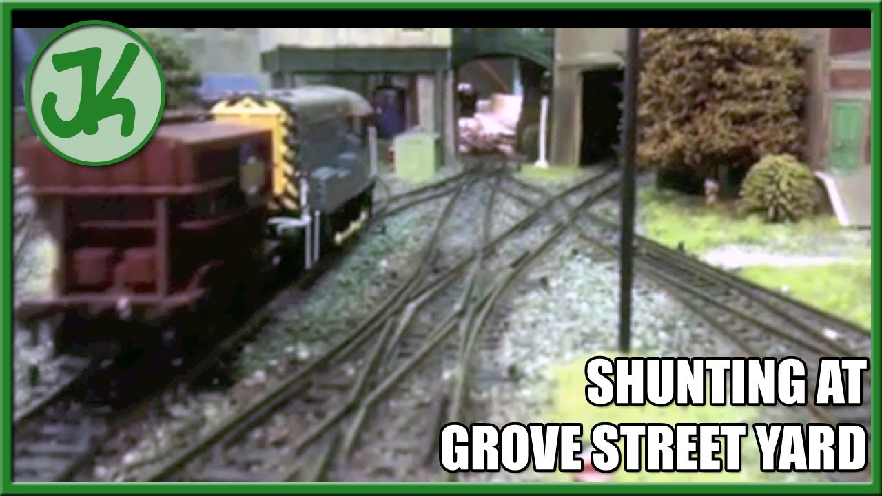 Shunting on small portable model railway