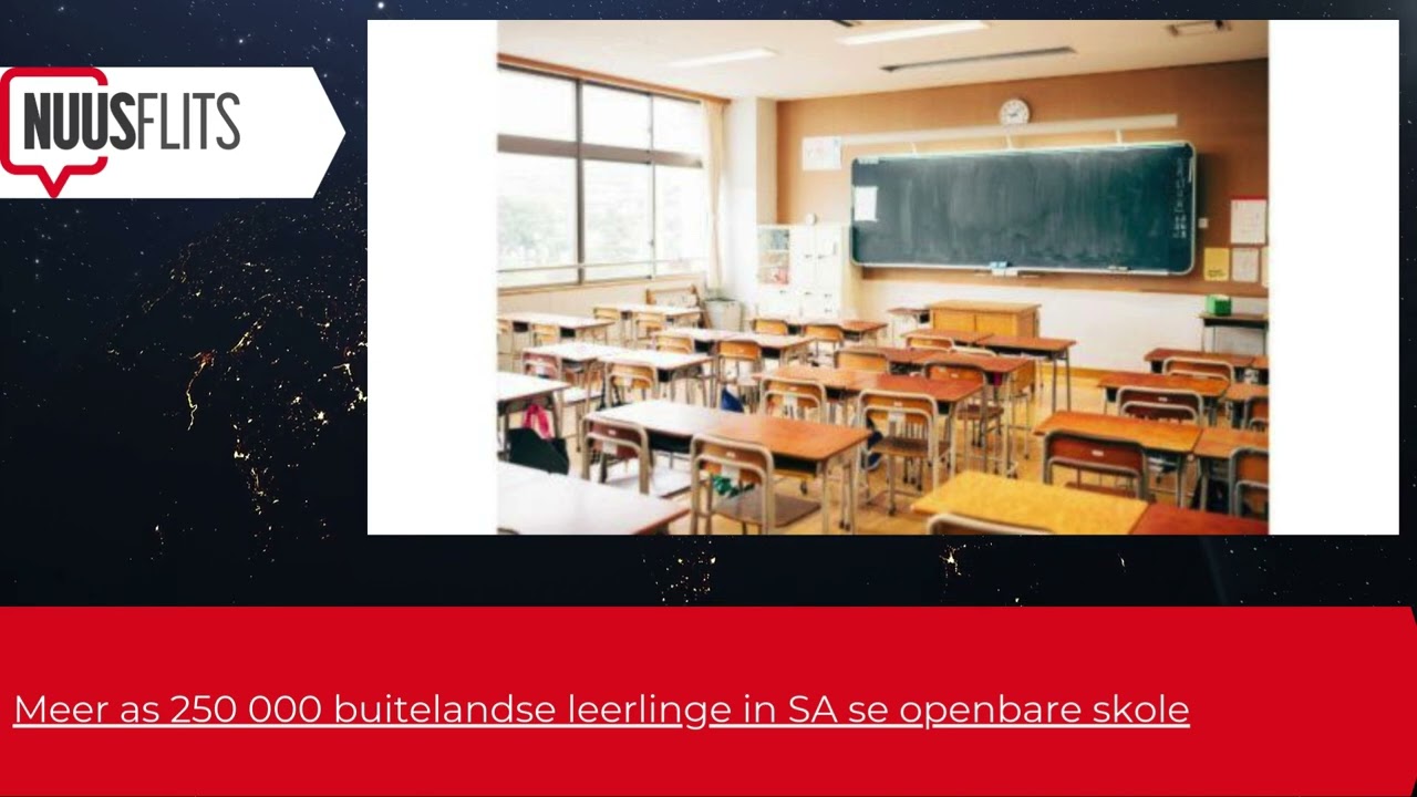 Meer as 250 000 buitelandse leerlinge in SA se openbare skole