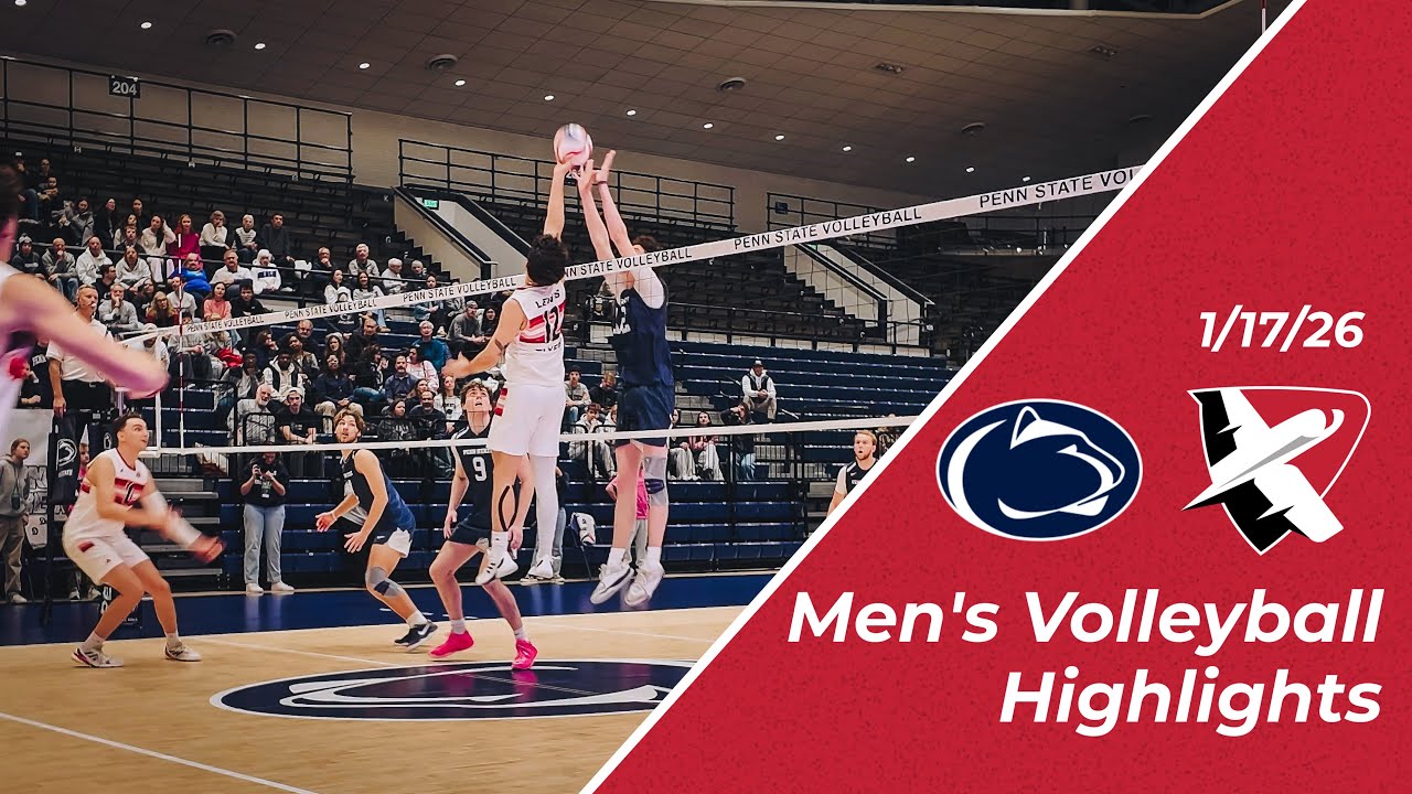 Lewis Highlights vs Penn State NCAA Men's Volleyball 2026