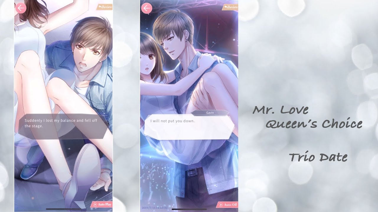 [Date and Message] Mr. Love: Queen's Choice - Trio Date