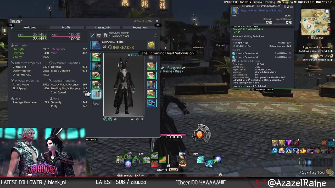 Heavyweight Prog - GNB PoV - M10S into M11S Prog!