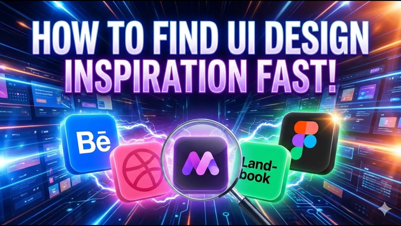 How to Find UI Design Inspiration Fast!