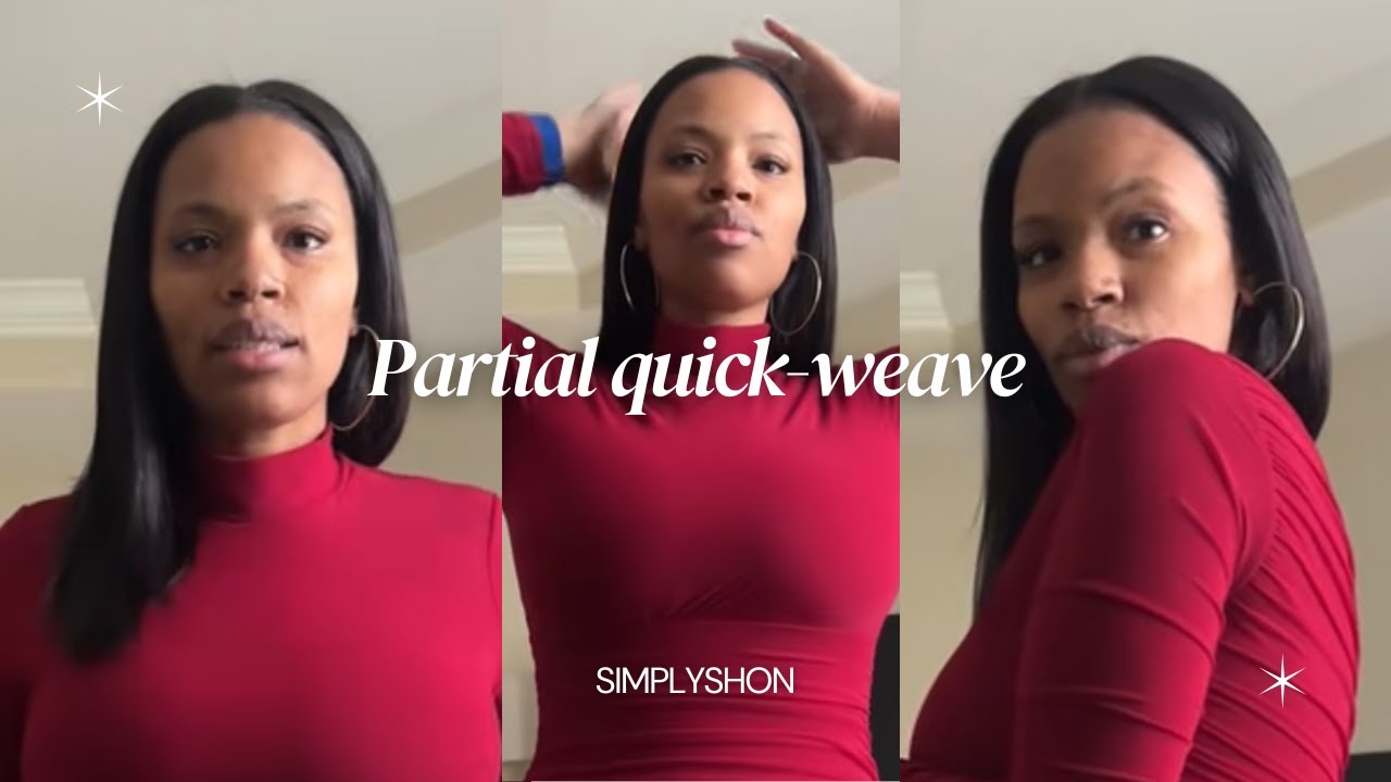 Partial Quick Weave Using Glue-In Tracks | Step-by-Step Tutorial