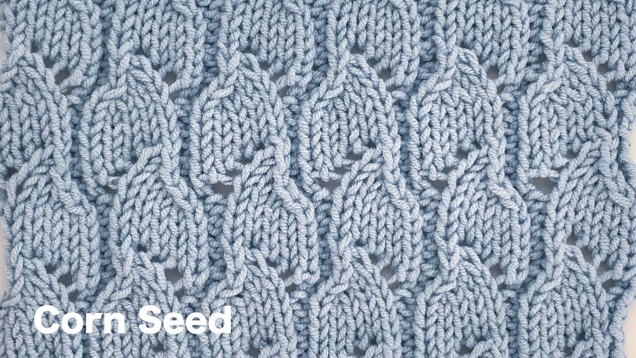 Corn Seed | Knitting Stitch Patterns