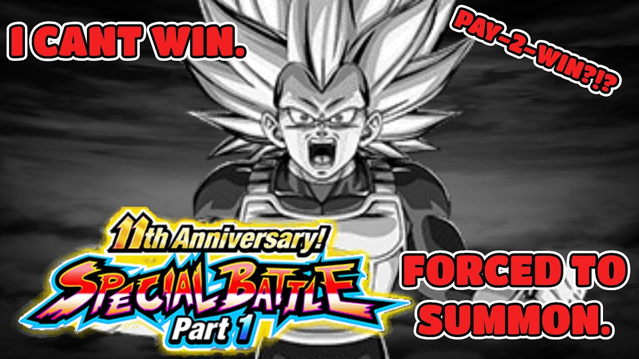 ALL 2025 UNITS ARE USELESS. - 11TH ANNI SPECIAL BATTLES FAILS - DBZ DOKKAN BATTLE