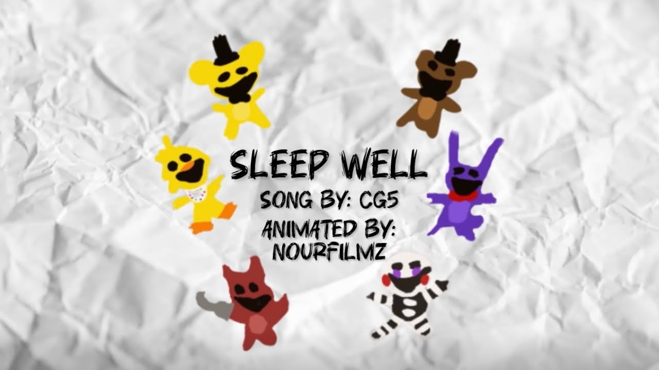 [FNAF/SFM] Sleep Well by ​⁠@CG5 | Animated Music Video | FNAF 10th Anniversary Special