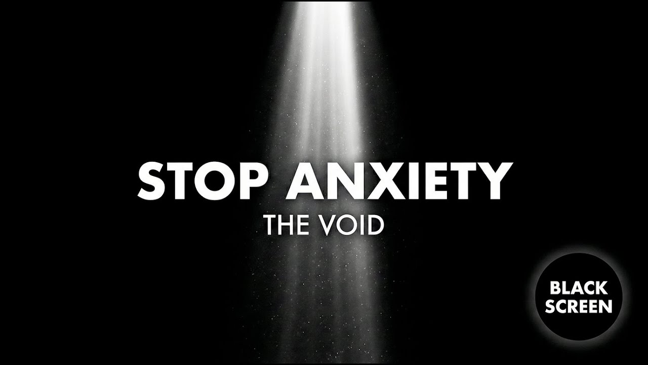 The Void • 1 Hour Extreme Meditation | Stop Overthinking (Black Screen)