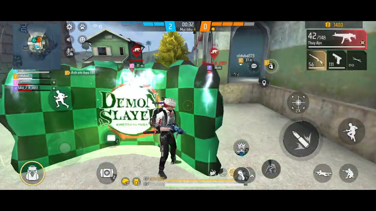 Free fire đấu rank tử chiến p4 (s35)