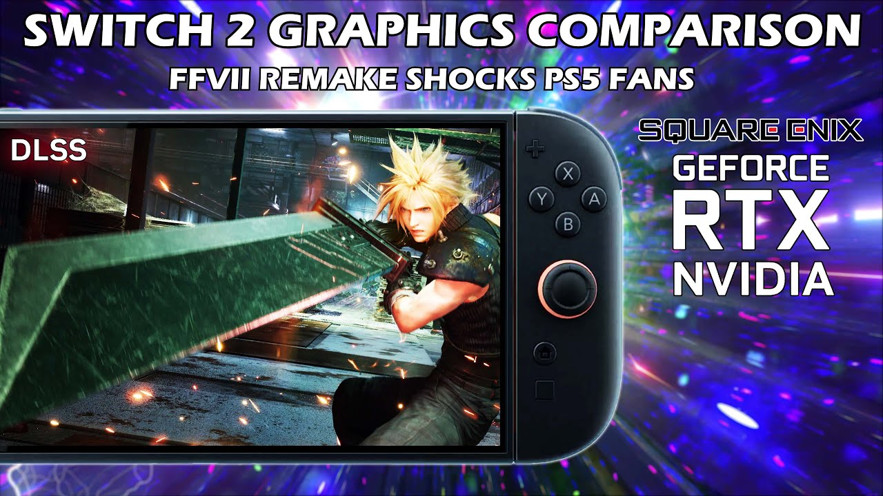 Switch 2 Final Fantasy VII Remake Graphics Advantage vs PS5 in New Comparisons is an Awesome Feature