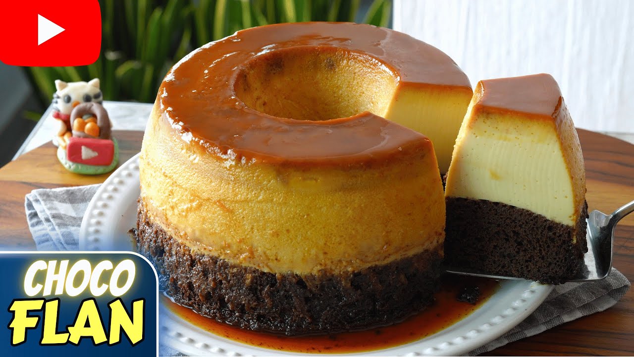 🔥PASTEL IMPOSIBLE (CHOCOFLAN)💯%Casero HÚMEDO y CREMOSO SIN PASTEL de CAJA😉 Dulce Hogar Recetas