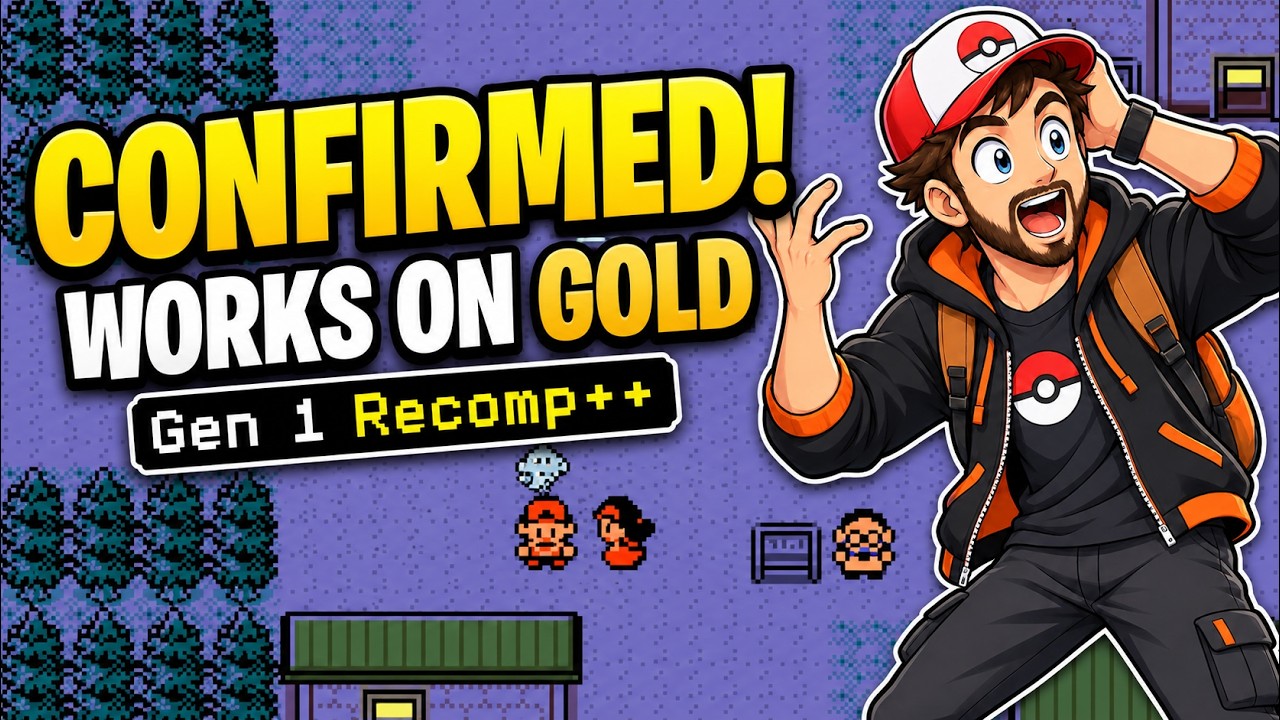 These Mods Are CONFIRMED Working on Pok&eacute;mon Gold | Gen 1 Recomp++