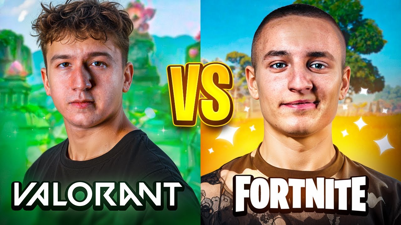 FORTNITE VS VALORANT!!!