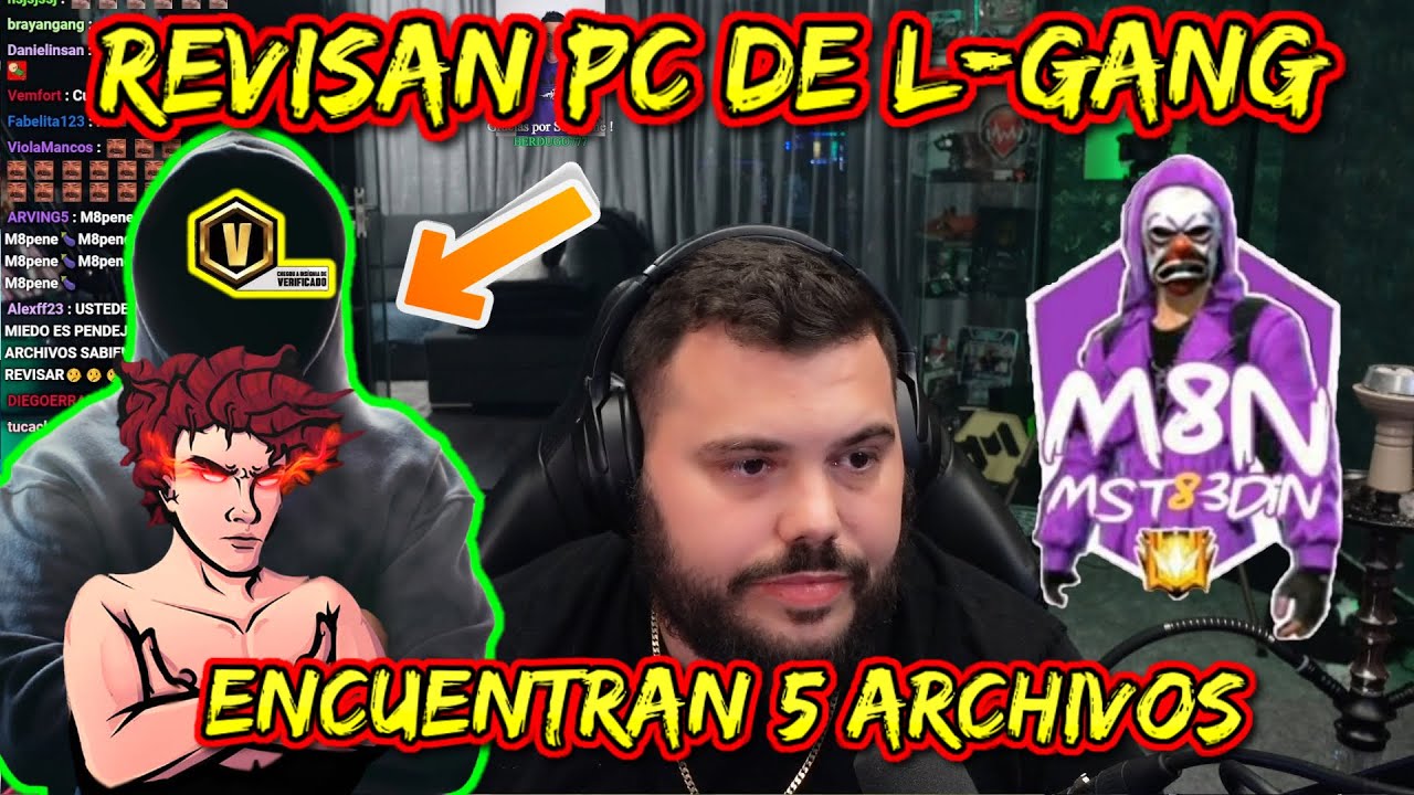 M8N REVISA la PC a L-GANG HACKER?😱ZELIKA NO PUEDE CREER LO QUE ENCONTRARON A L-GANG Y HACE ESTO