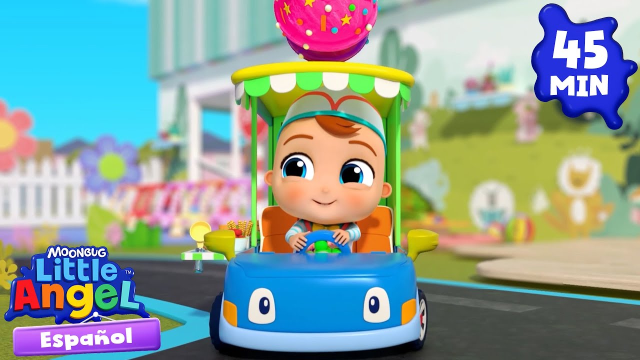 Bebé Juan vende helado 🍦 Canciones Infantiles 🎵 Little Angel Español