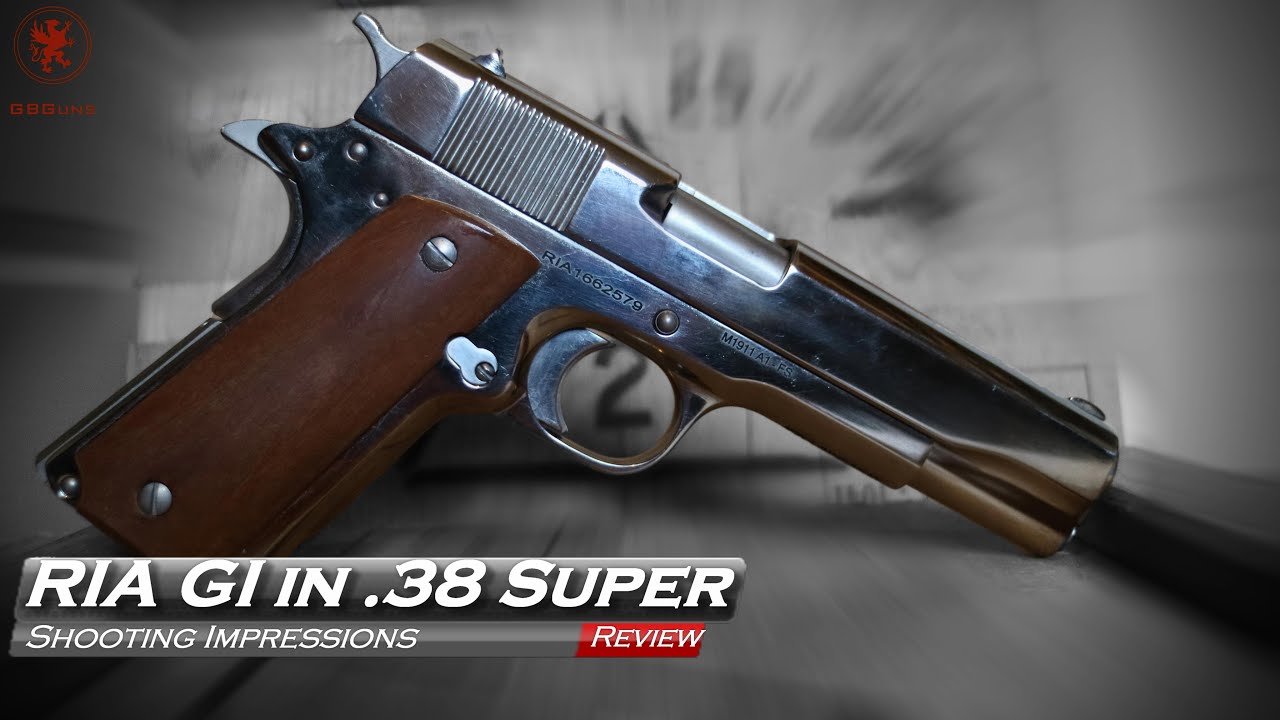 Rock Island G.I. 1911 в калибре .38 Super!