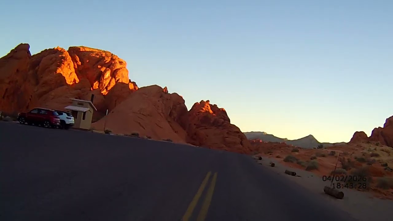 Short trip to Valley of Fire State Park with friend from Alabama in town on the Bikes.