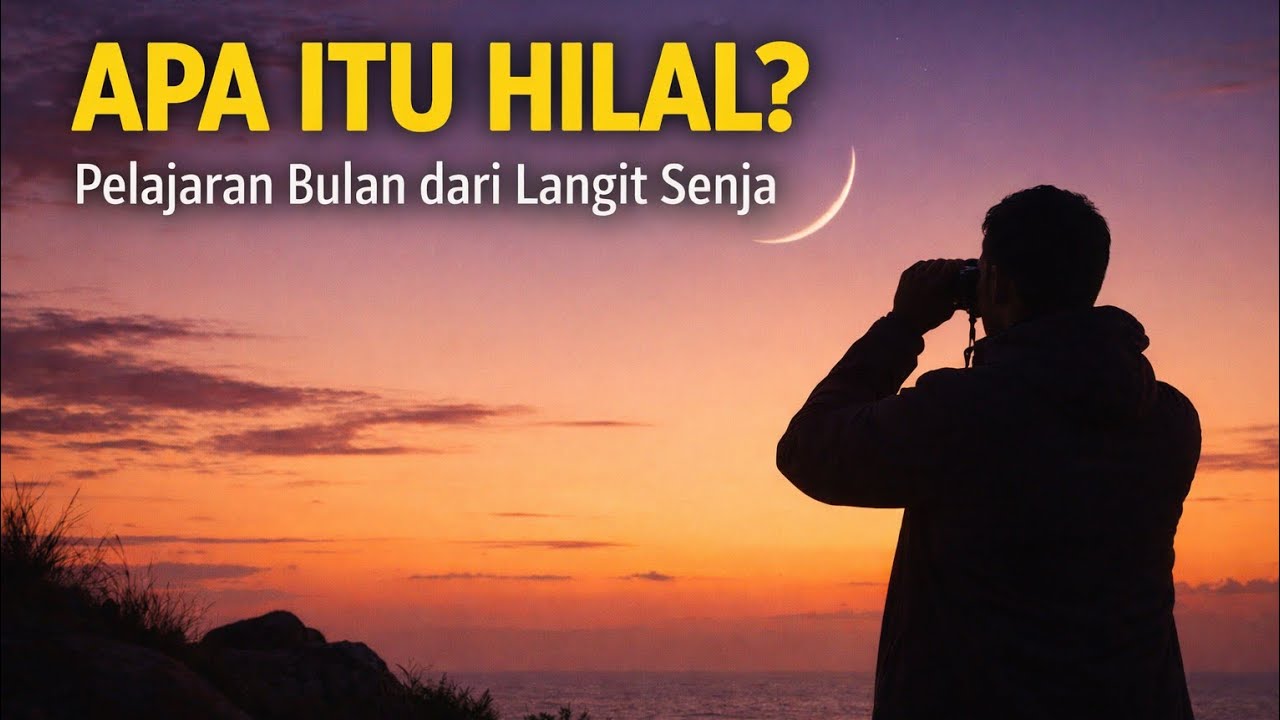 Apa Itu Hilal? Perjalanan Bulan dari Sabit Tipis Hingga Purnama | Mengenal HILAL