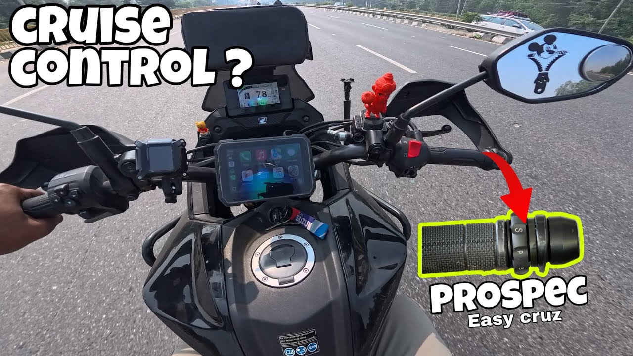 Long Ride Made Easy 😎| ProSpec Cruise Control Review & Real Use Test Honda NX200