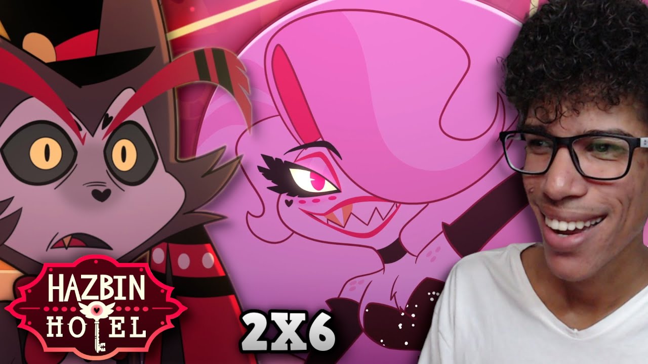HUSK SE SURPREENDEU 😂 - Hazbin Hotel 2° Temporada - React Episódio 6
